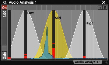 Audio Analysis plugin with 6 analysis filters.