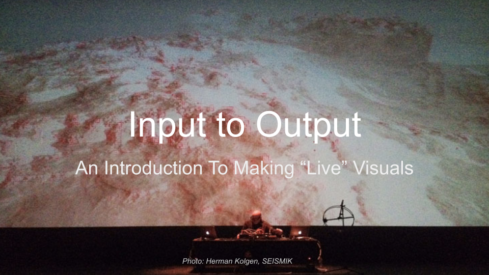 Input To Output