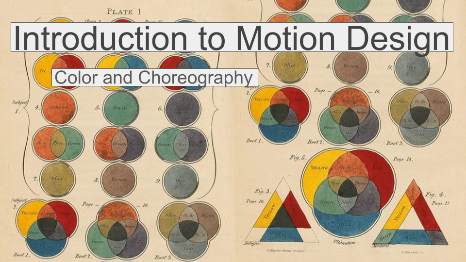 Color and Choreography