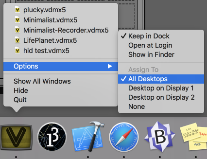 Set VDMX to All Desktops